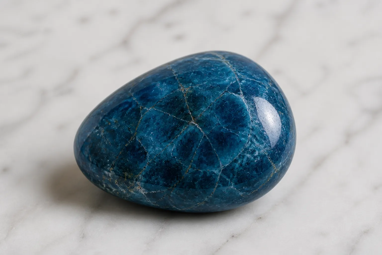 Realistic photo of Apatite crystal
