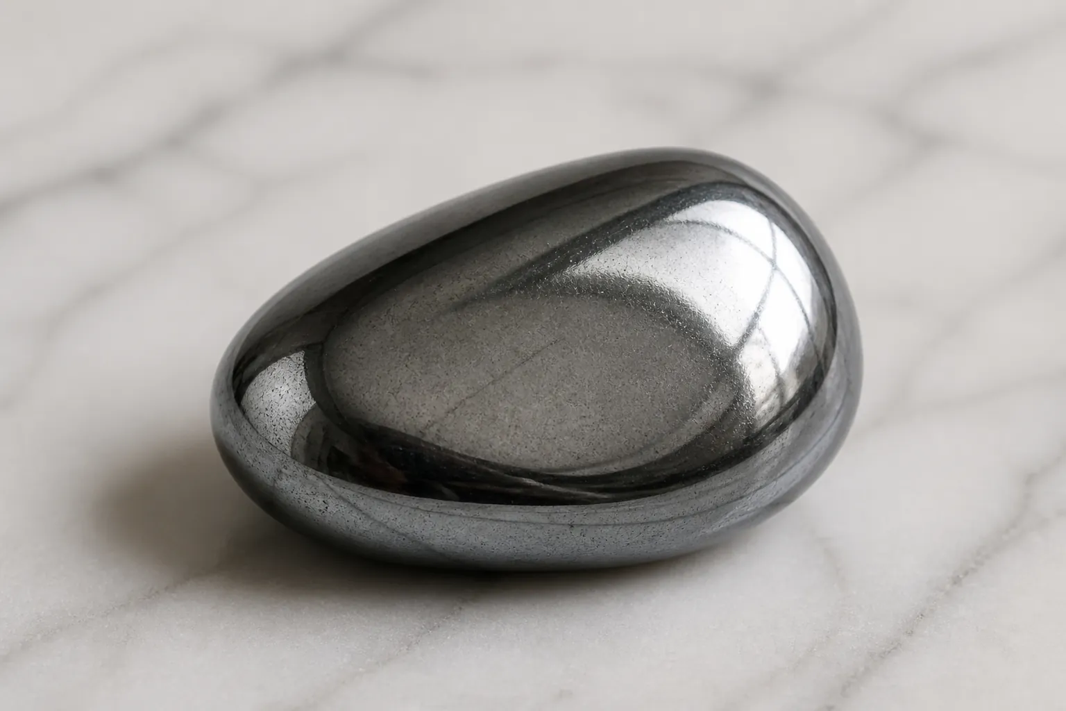 Realistic photo of Hematite crystal