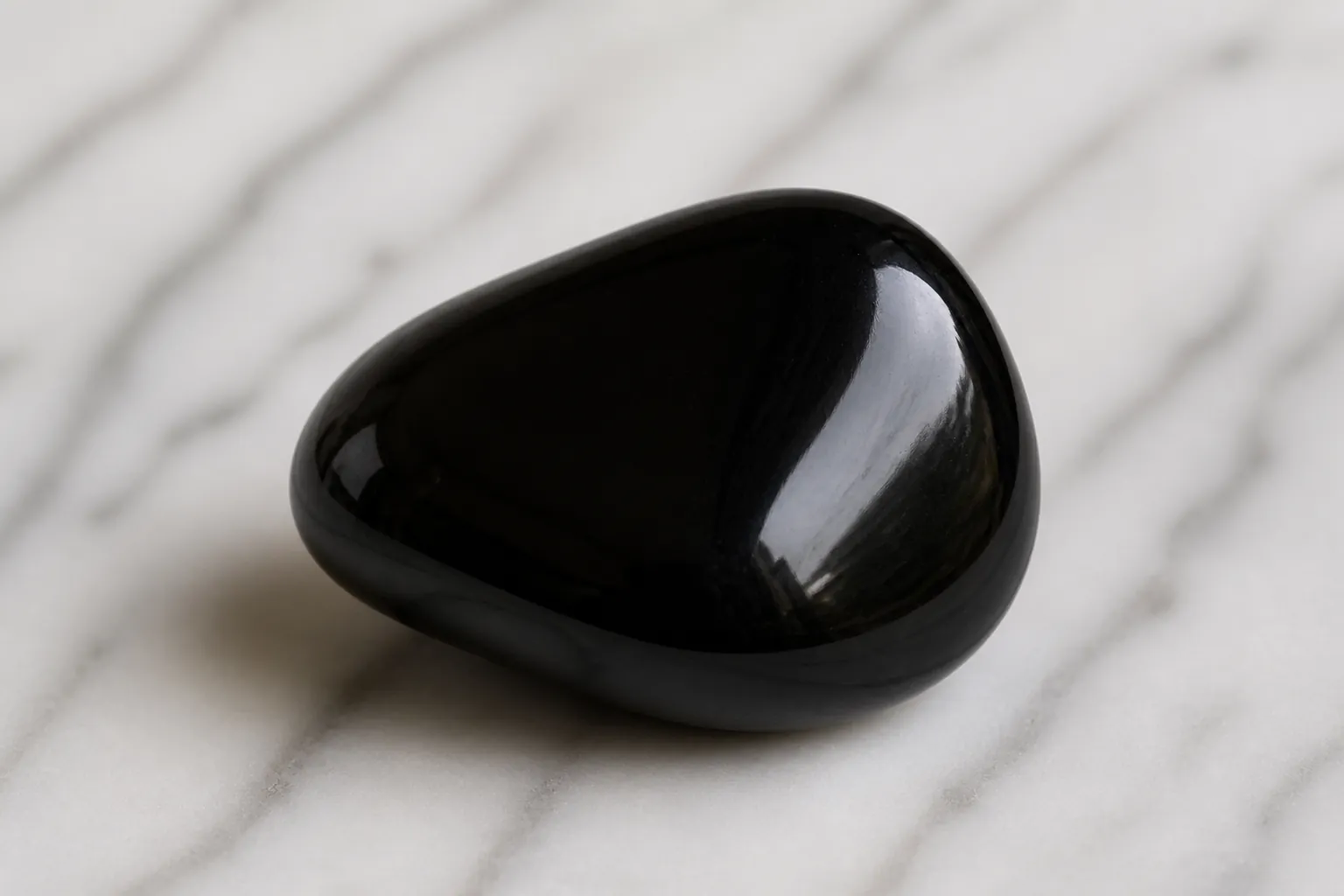 Realistic photo of Obsidian crystal